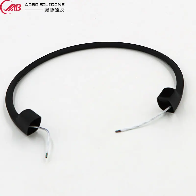 Neck-Worn Silicone Overmolded Cable